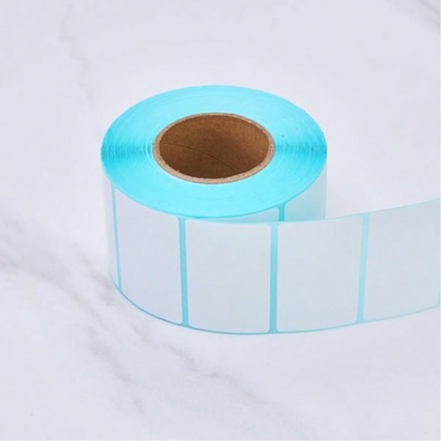 2000/1000 Sheets/Solid Color Labels, Versatile Self-Adhesive Labels, 70*20 Mm, Suitable For Office And School Student Labels, Barcode Printing Paper, Random Mixed Packaging, School Supplies, Back-To-S