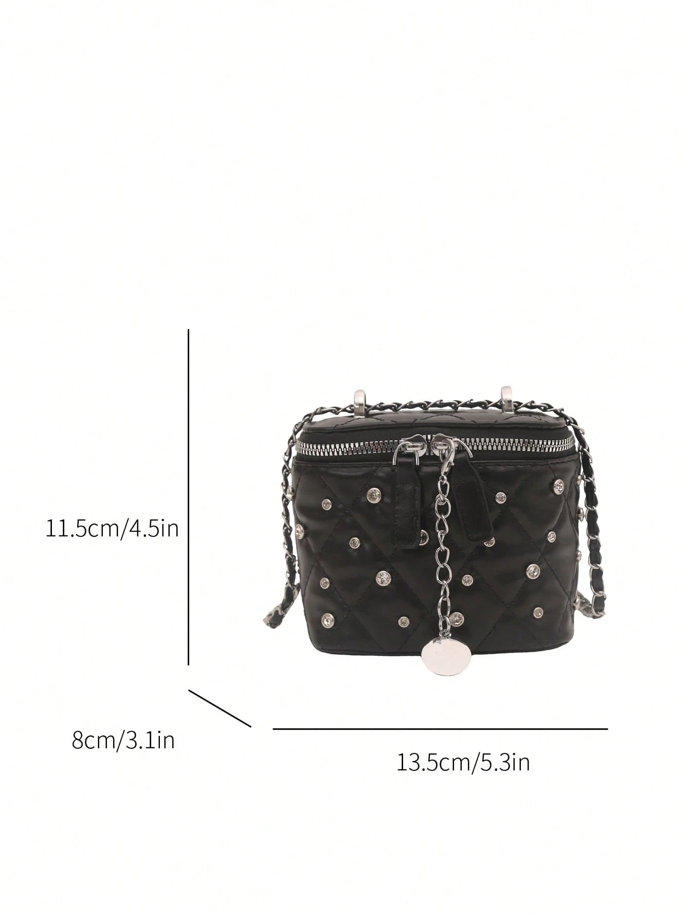 2025 New Arrival Exclusive High-Quality Makeup Box Bag, Mini Lipstick Bag, Women's Mini Fashionable Handbag & Shoulder Bag, Shiny Box Clutch Bag For Evening