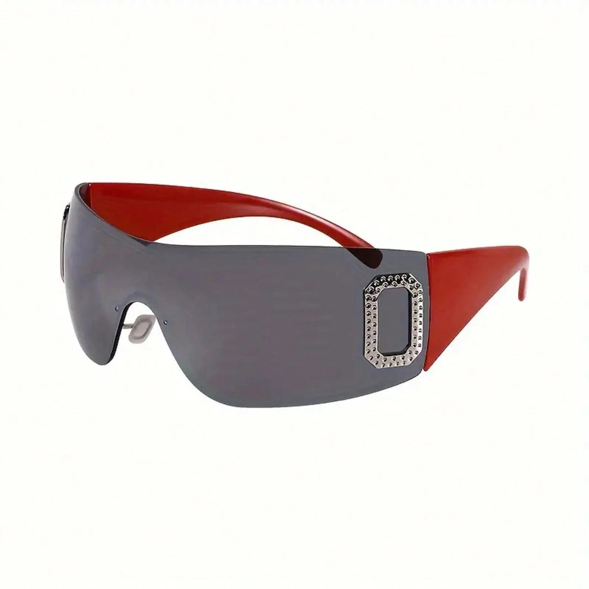 2025 New Fashion Y2K Style Rimless Glasses With Integrated Letter Accessories
