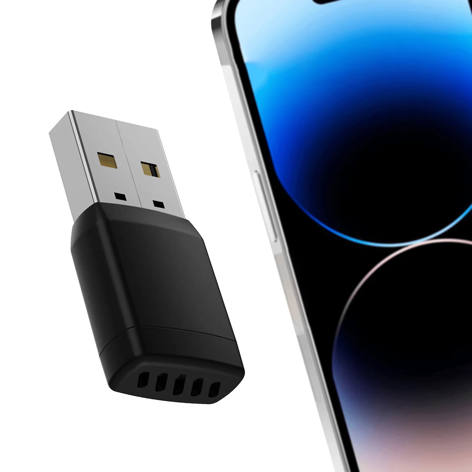 2026 2in1 Wired To Wireless Carplay Smart Mini Adapter Box Carplay & Android Auto No Delay Plug And Play For Wired CarPlay Car System