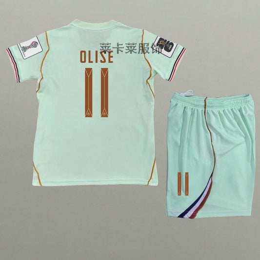 2026 France National-Canada-Mexico World Cup Home And Away Dembélé Olise Short-Sleeve Kit Jersey