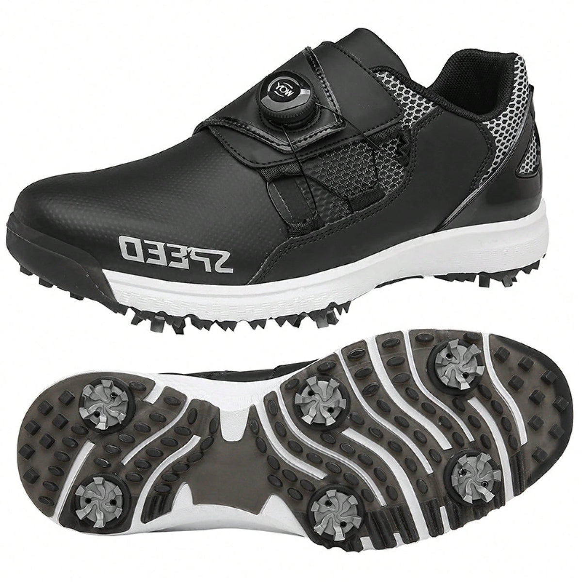 2026 New Shoes Men And Women, Breathable Automatic Rotating Lace-Up Casual Shoes, Couple's Fixed-Studded Sports Shoes Men And Women. Sneakers Men