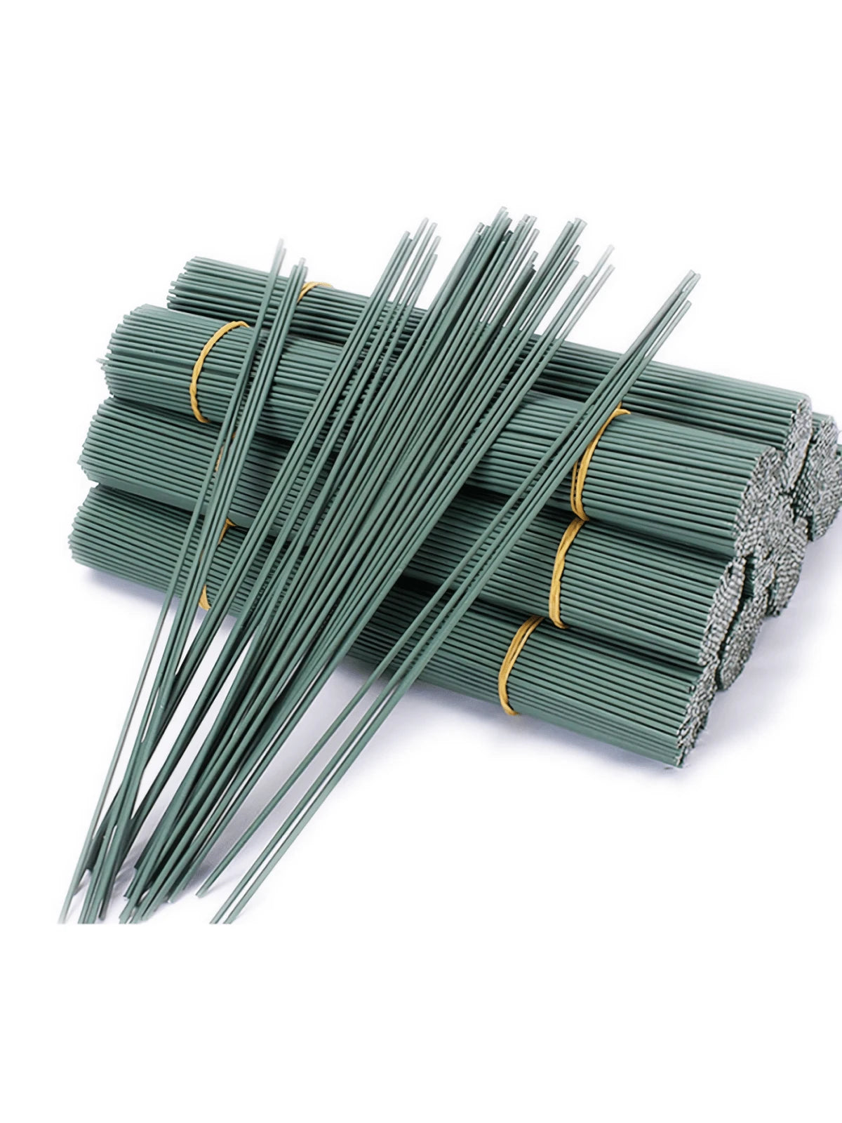 20Pcs/50Pcs/100Pcs Flexible Iron Wire Stick For Plants Climbing Support Adjustable Garden Trellis Holders Twineable And Shaping Plant Supports Multi-Use Floral Stems For Artificial Flower Stems Super