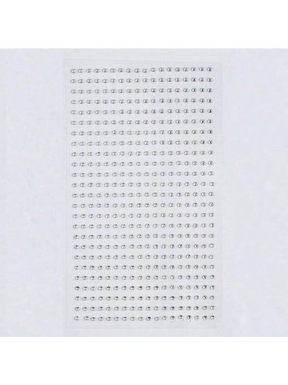 2mm Facial Gemstone Stickers For Hair, Eyebrow And Rhinestone Decoration,Concert Look,Face Gems