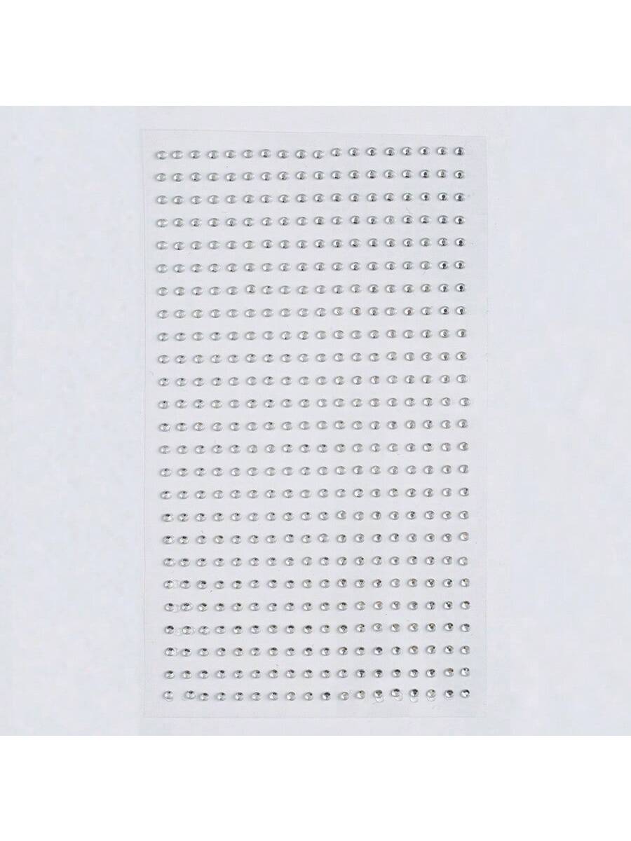2mm Facial Gemstone Stickers For Hair, Eyebrow And Rhinestone Decoration,Concert Look,Face Gems