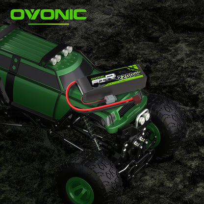 2×OVONIC 3S Lipo Battery 2200mAh 25C 11.1V with Deans Plug for RC Airplane Glider Park Flyer FT012 RC Boat