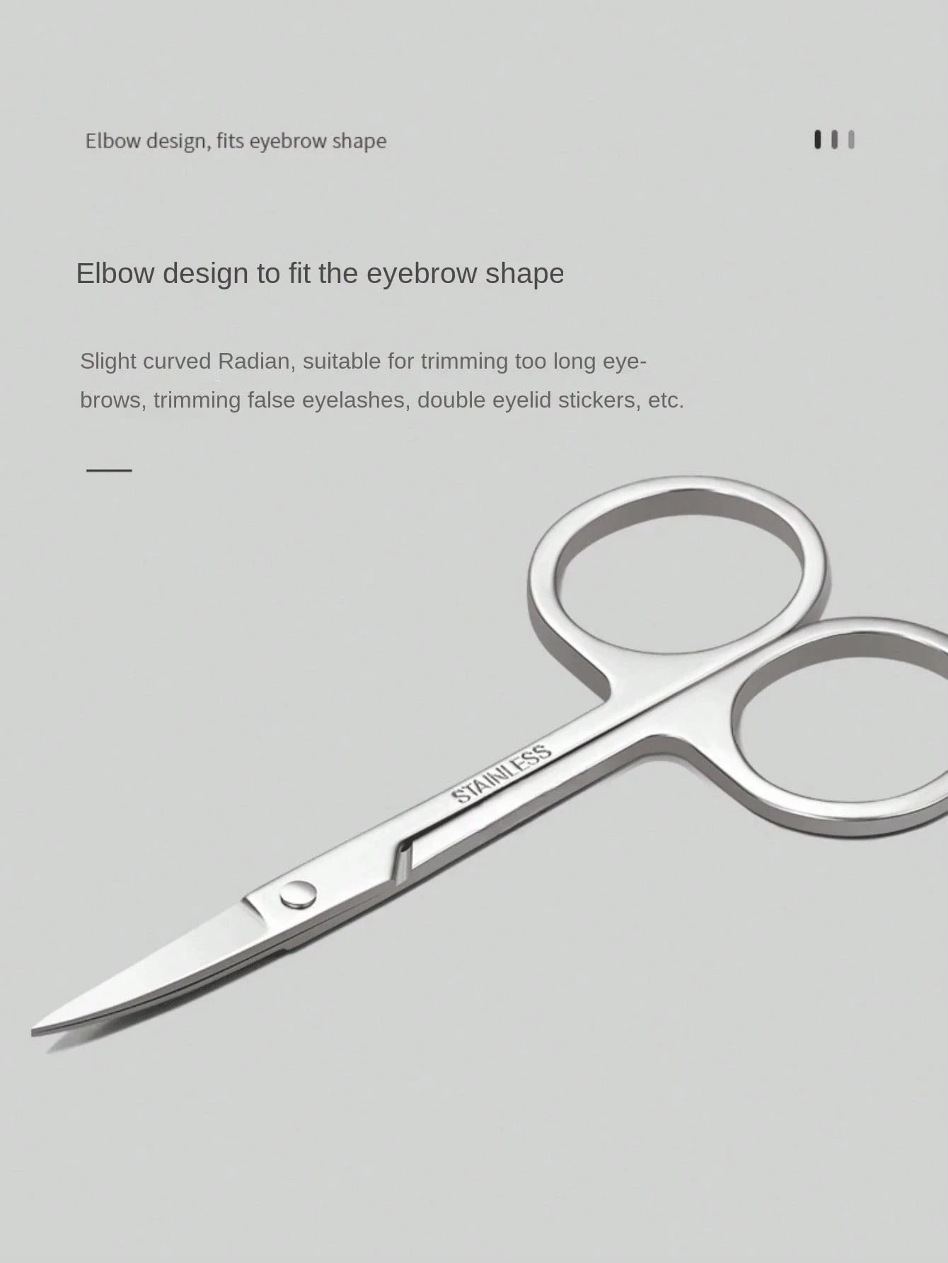 2pcs/1pc Stainless Steel Slanted Eyebrow Tweezers, Eyebrow Scissors, Eyebrow Trimming Scissors Set, For Eyebrow Shaping, Also For Removing Fine Hair, Professional Makeup Beauty Tools, Suitable For Tra