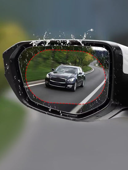2pcs Car Rearview Mirror Rainproof Film
