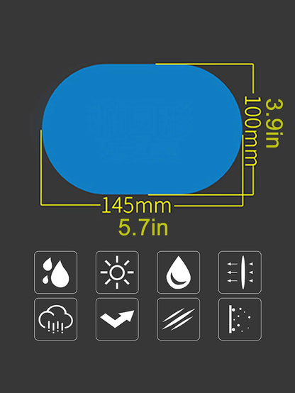 2pcs Car Rearview Mirror Rainproof Film