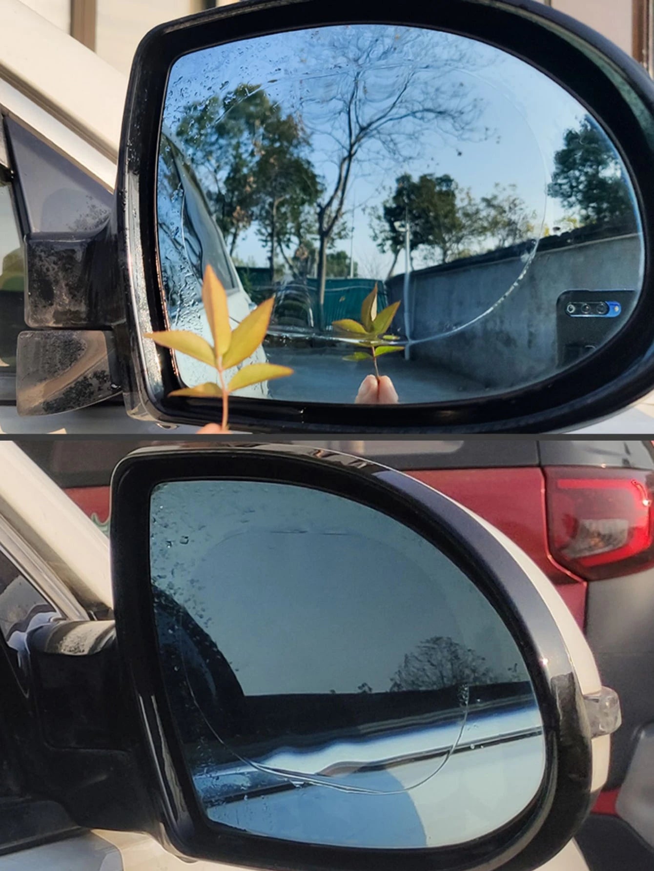 2pcs Car Rearview Mirror Rainproof Film