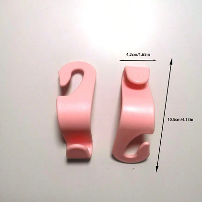 2pcs Car Seat Back Multi-Function Hooks