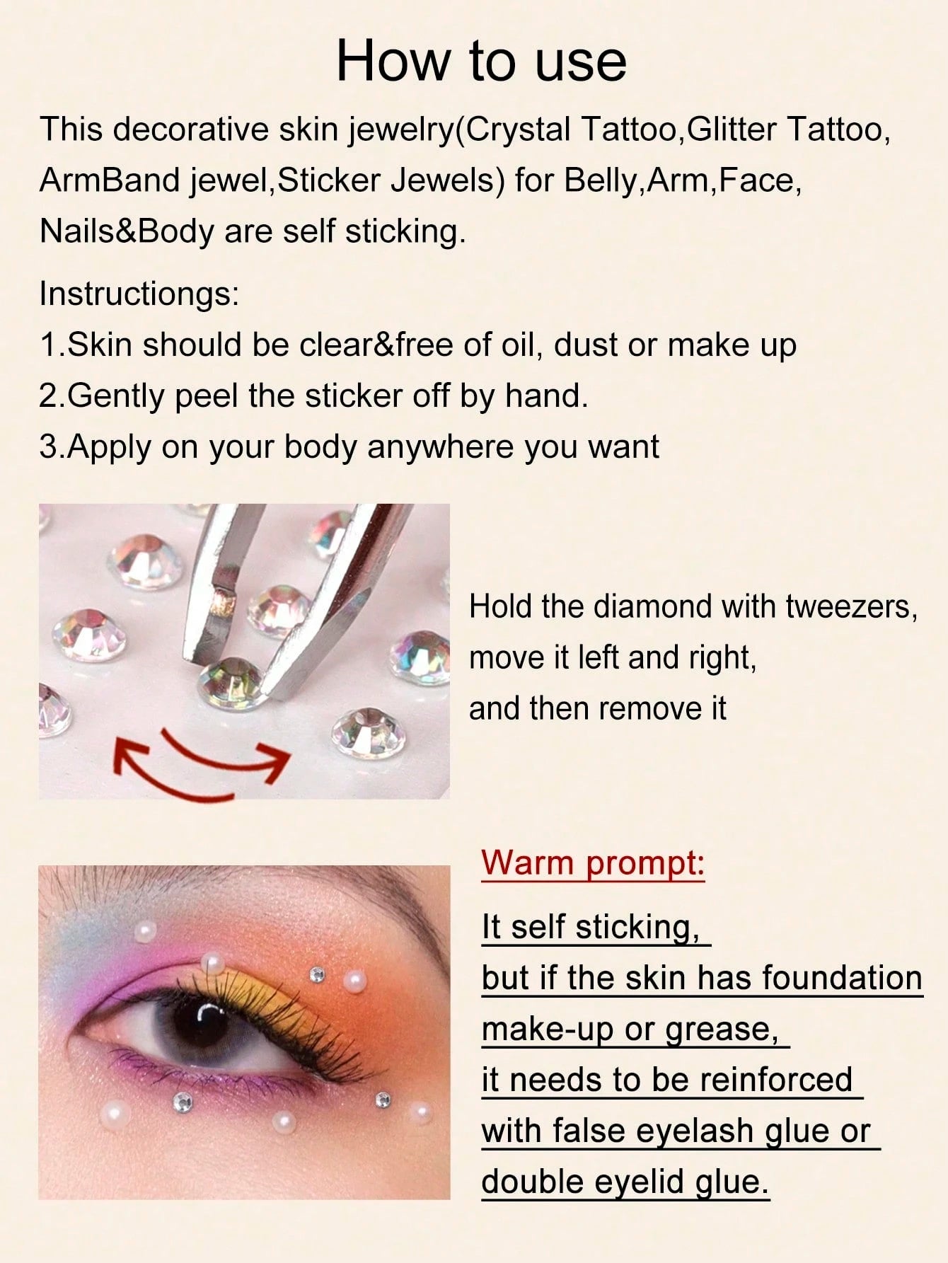 2pcs Purple Face Glitter Rhinestone Stickers, Suitable For Rave Parties, Makeup, Crystal Decoration, Y2K Style, Music Festival DIY Eye & Face Gems, Valentine's Day Gift,Concert Look
