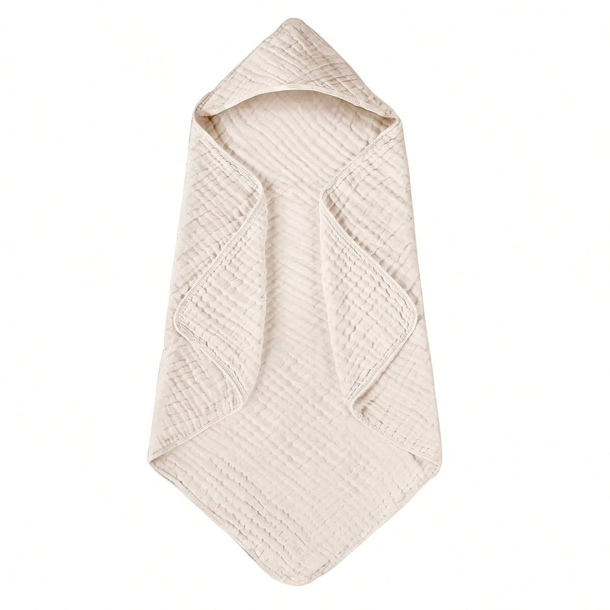 2pcs/Set Baby Hooded Bath Towel, Soft Absorbent Towel, Suitable For Newborns And Infants, Large Size 31x31 Inch, Essential Baby Daily Necessities
