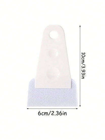 2pcs/Set Handheld Blind/Car Window Cleaner, Vent Cleaner, Curtain Duster With Removable Microfiber Cover For Convenient Cleaning, Air Conditioner, Car Vent, Fan Slot Cleaner, Home, School, Hotel, Chri