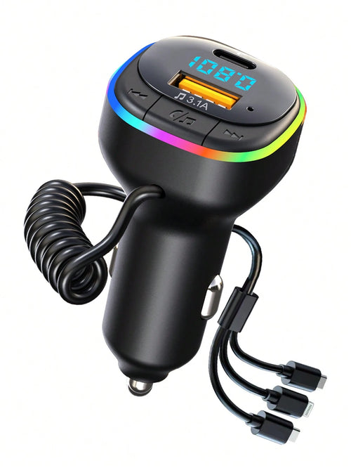 3.1A Multi-Function Car Charger & Car Audio Player
