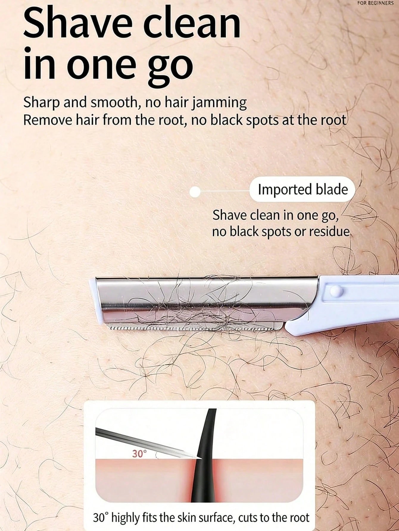 3/2/1pc Women's Facial Razor Set: Multi-Functional Facial Hair Removal Razor, Exfoliating Facial Trimmer With Safety Guard, Portable Travel Beauty Tool, Professional Daily Makeup Accessory, Suitable F