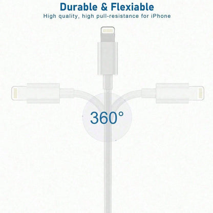 3.3FT/100cm 30W PD Fast Charging Cable, Data Transfer Compatible With IPhone 14 13 12 Pro Max Plus