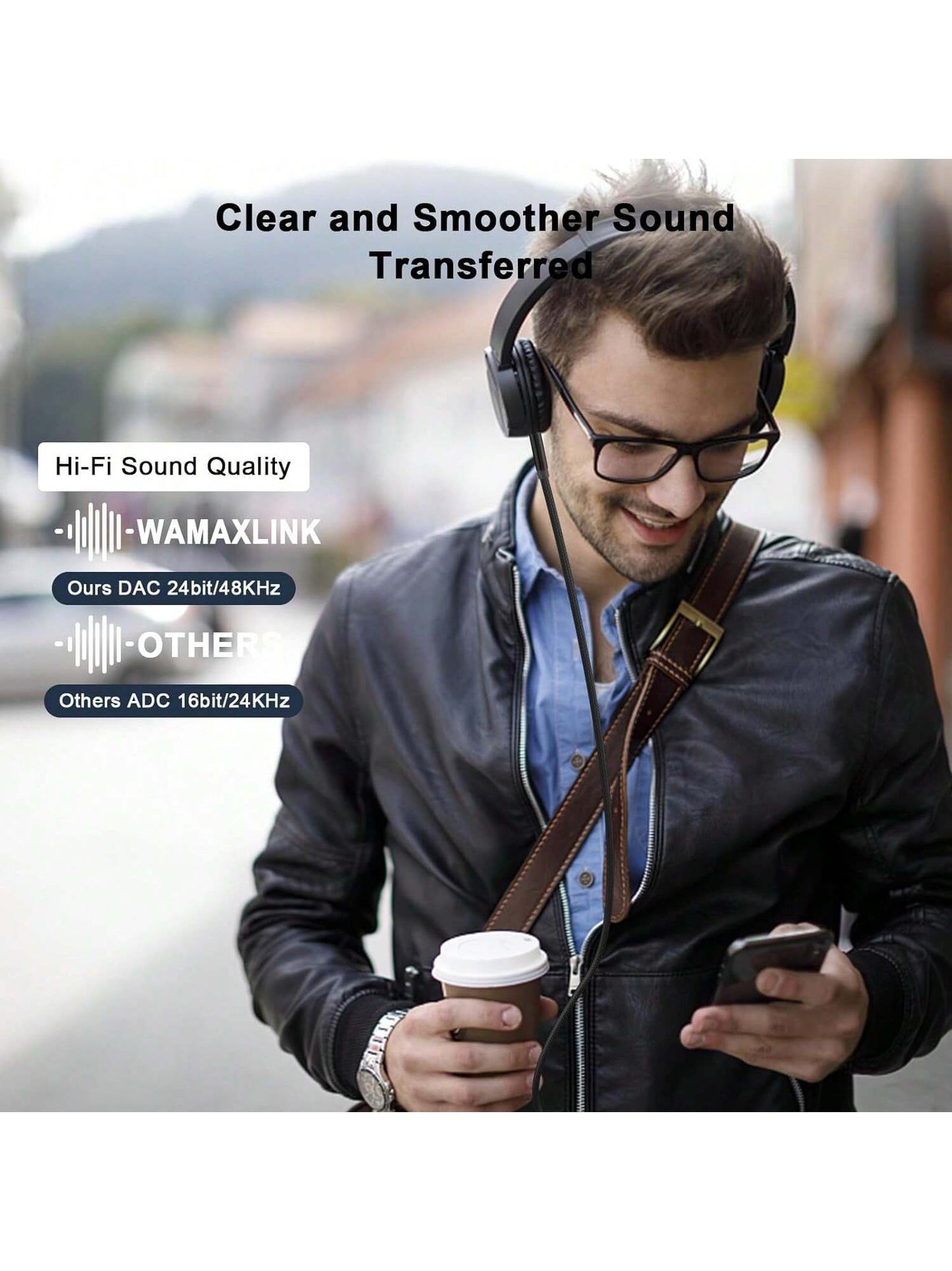 3.5mm Stereo Aux Cable, Suitable For Car/Home Stereo, Speakers, Headphones, Compatible With IPhone 15 Pro Max/15 Pro/15 Plus/15, S25/S24/S23/S22/S21/S20 Ultra Plus Series Car Audio Connection Cable