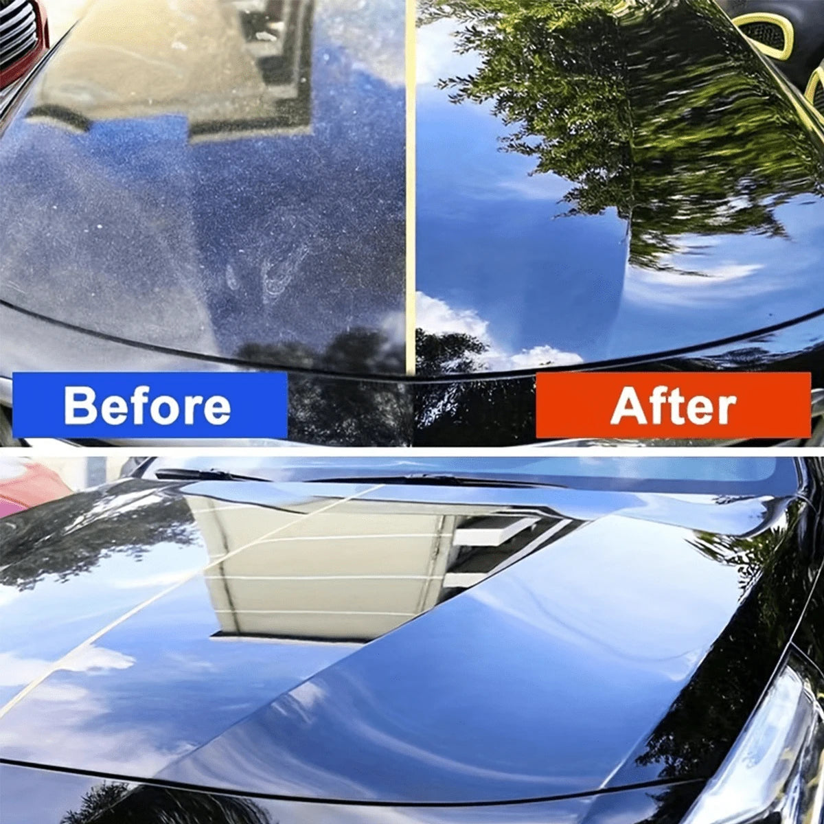 3-In-1 Car Ceramic Nano Coating Liquid, Nano Crystal Hydrophobic Layer Polishing Paint Coating Agent, Nano Coating NO. HGKJ P1, Car Gift