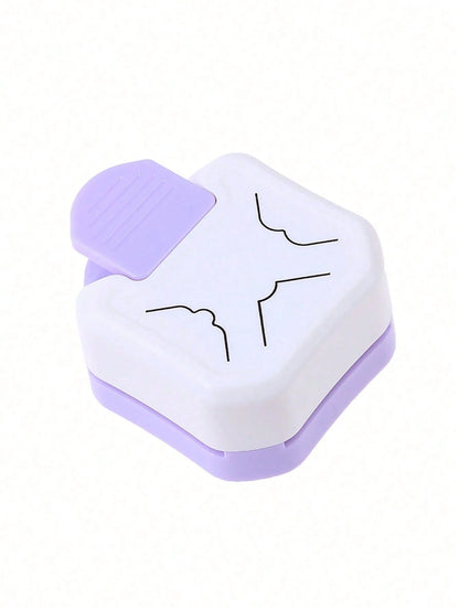 3-In-1 Mini Corner Rounder Punch, Heavy Duty Corner Cutter, Durable Corner Puncher R4/R7/R10mm Corner Trimmer DIY Paper Cutting Card Scrapbooking Puncher, Suitable For DIY Business Card Printing, Scra