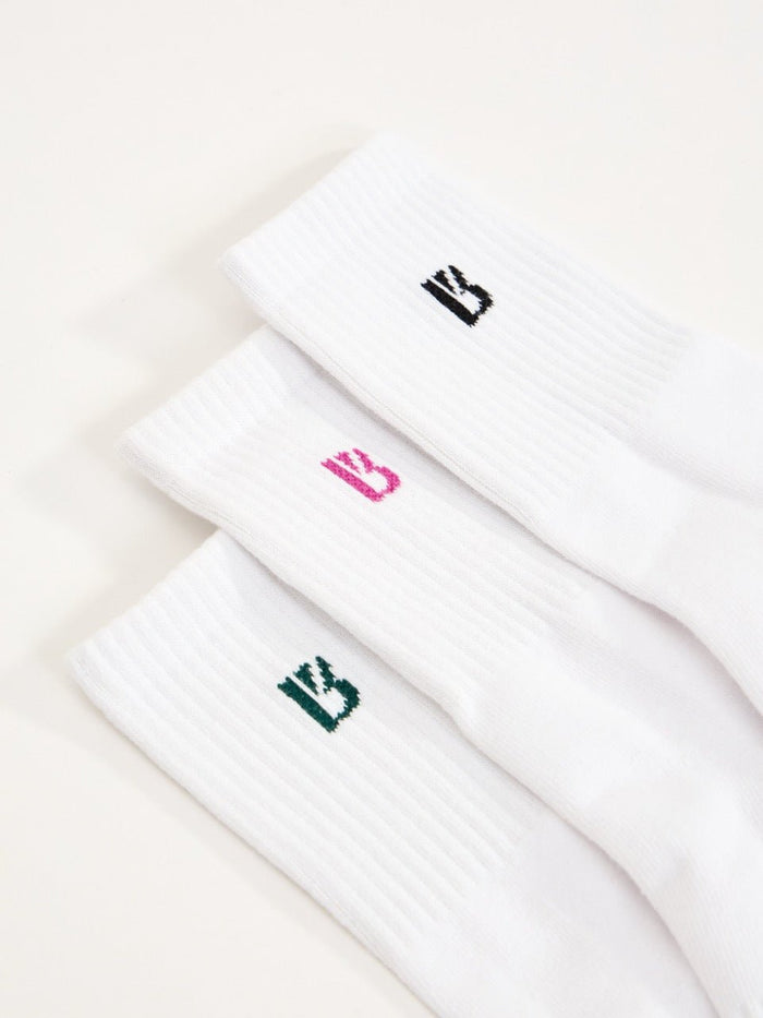 3 Pack Half Crew Sock - Empire