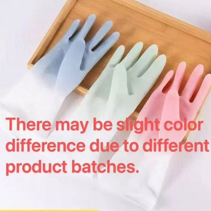 3 Pairs High Quality Waterproof Household Cleaning Gloves- Non-Slip, Multi-Purpose- Suitable For Kitchen, Dishwashing, Laundry And Housework, Kitchen, Bathroom, Home, Household Items