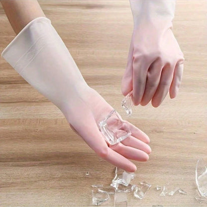 3 Pairs High Quality Waterproof Household Cleaning Gloves- Non-Slip, Multi-Purpose- Suitable For Kitchen, Dishwashing, Laundry And Housework, Kitchen, Bathroom, Home, Household Items
