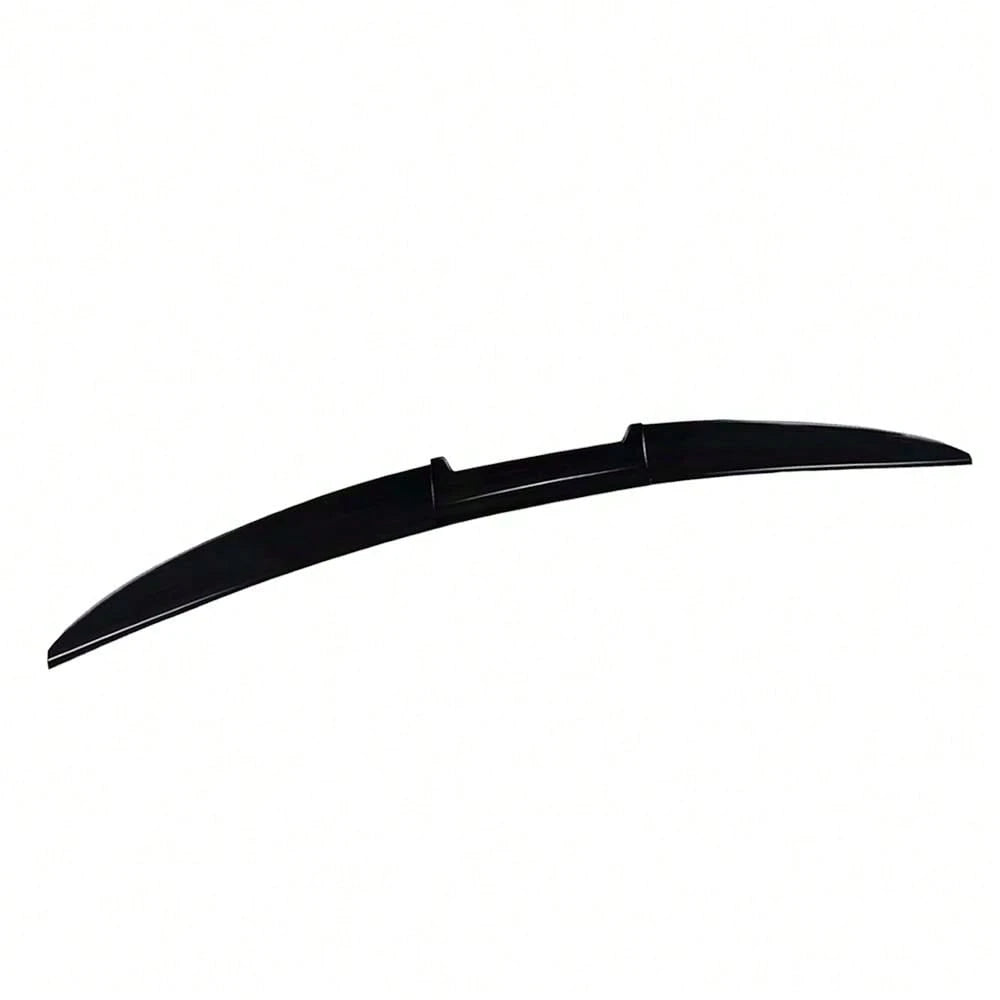 3-Piece Universal Car Rear Trunk Spoiler Wing Kit, DIY PU Soft Plastic Rubber Lip Wing, For Auto Body Styling & Stability