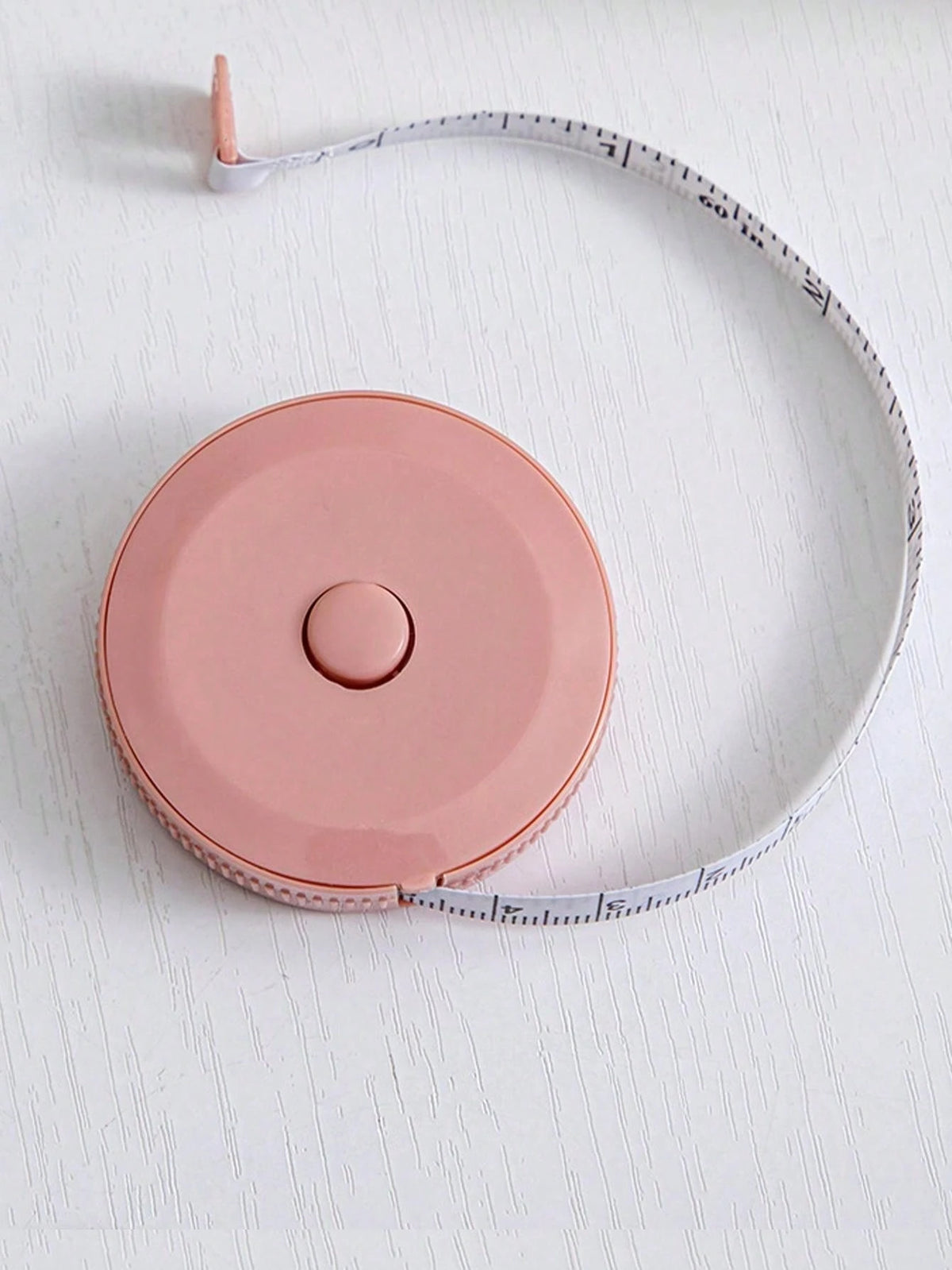 3 Rolls 1.5m/78.74in Plastic Measuring Tape- Retractable Trigger, Elastic Tape, Suitable For Office, Waist, Height Measurement, Sewing