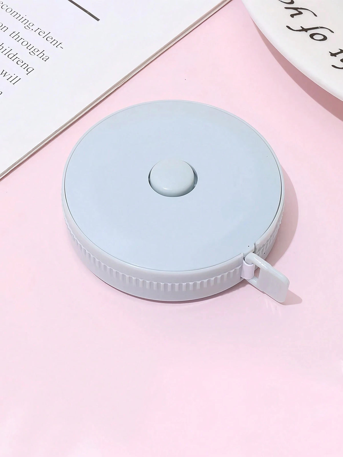 3 Rolls 1.5m/78.74in Plastic Measuring Tape- Retractable Trigger, Elastic Tape, Suitable For Office, Waist, Height Measurement, Sewing
