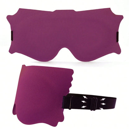 3D Deep Concave Eye Mask Hollow Nose Wing Light Blocking Sleep Mask Breathable Polyester Sleeping Aid