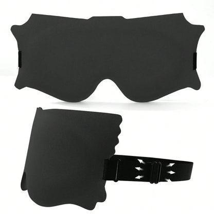3D Deep Concave Eye Mask Hollow Nose Wing Light Blocking Sleep Mask Breathable Polyester Sleeping Aid