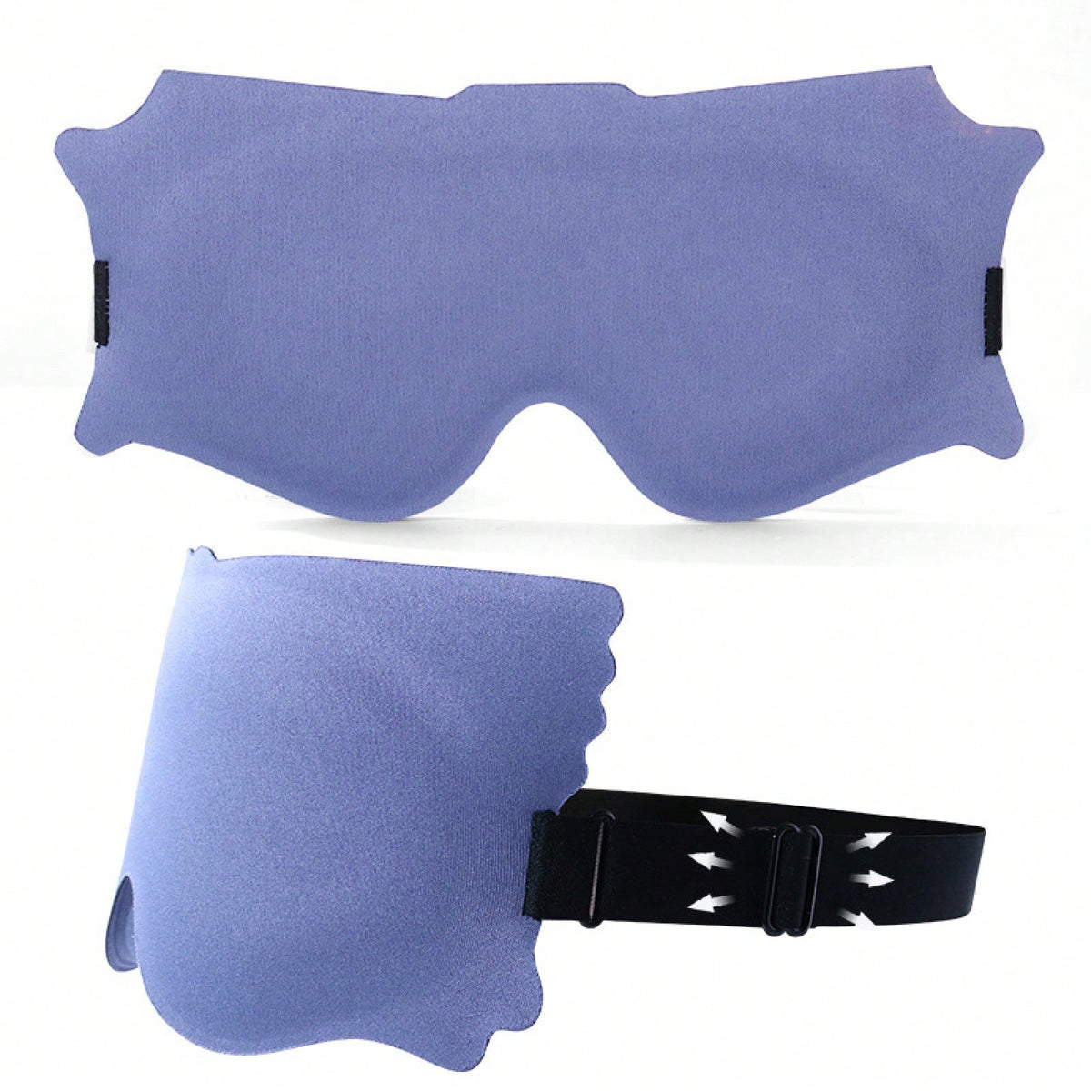 3D Deep Concave Eye Mask Hollow Nose Wing Light Blocking Sleep Mask Breathable Polyester Sleeping Aid
