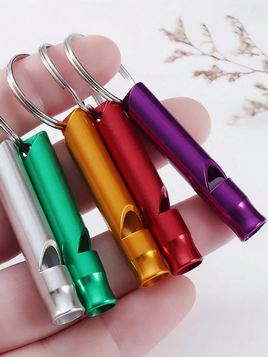 3pcs/5pcs/7pcs Whistle, Outdoor Survival Whistle, Competition Referee Whistle, High-Pitch Training Whistle (Suitable For PE Teachers), Basketball Training Equipment, Professional Lifeguard Whistle, Ou