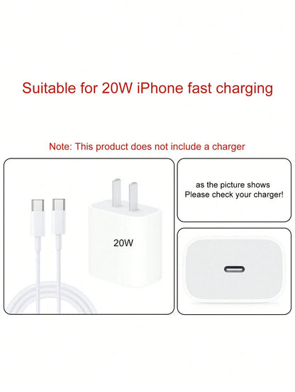 3pcs Charging Protector Case, Compatible With Apple Devices, Letter Wave Pattern Design, Protector Compatible With 18W/20W Fast Charger Adapter, Anti-Scratch Accessory (A-Z Pattern)