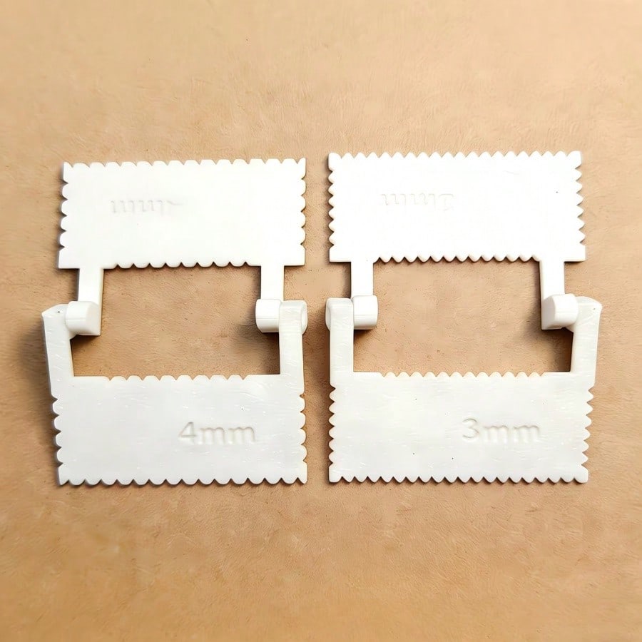 3Pcs Hinge Sewing Clips Set, 3/4/5mm 3D Printed Sewing Tools, DIY Hand Stitching Fixed Clamps For Beginners, Perfect Gift For Mom Friends Sewing Lovers