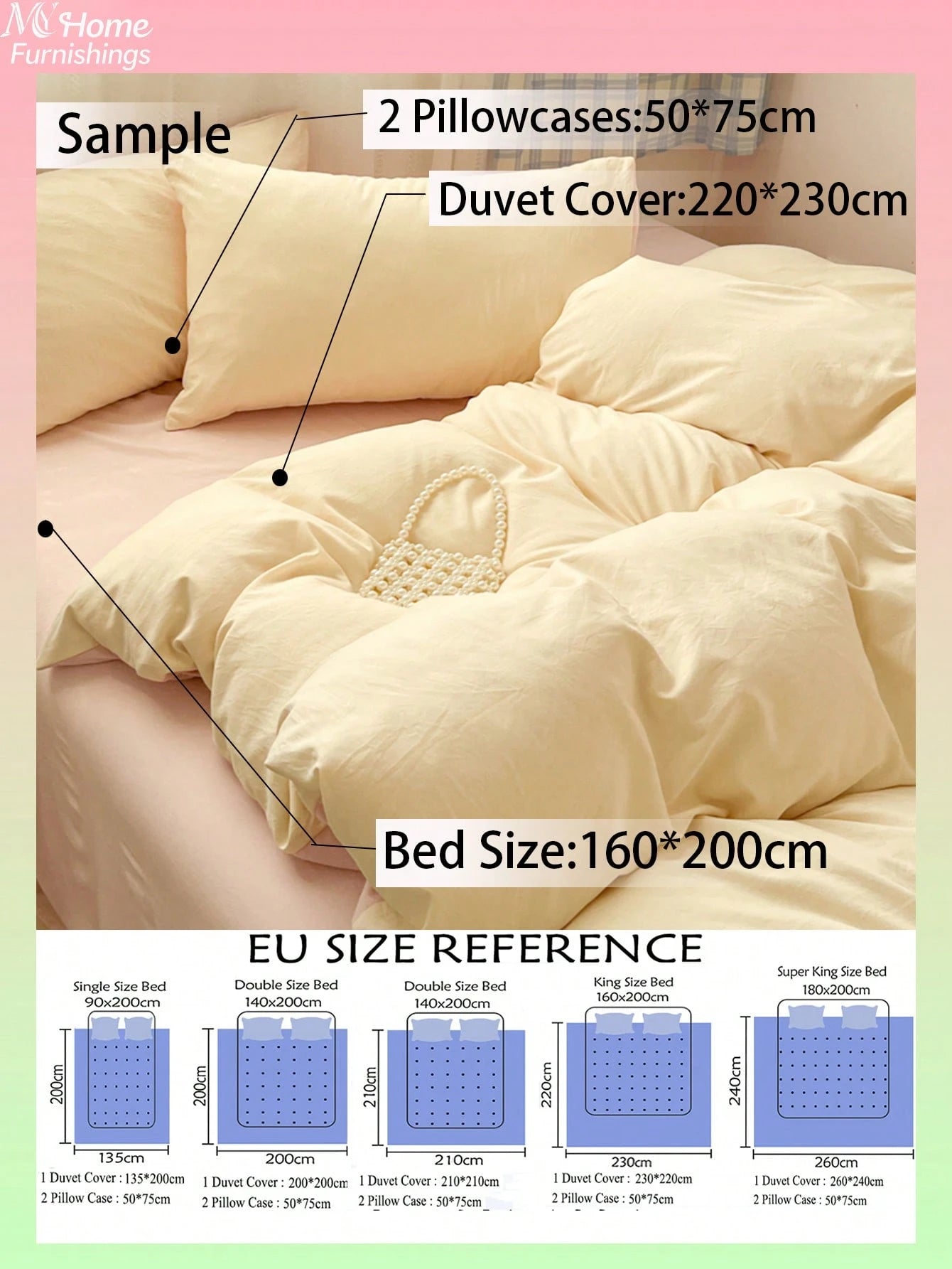 3pcs Light Yellow And Light Pink Bedding Set, 1 Duvet Cover And 2 Pillowcases, Dorm Bedding For Boys And Girls, Minimalist Fashion Home Decor, Soft And Comfortable Bedroom Bedding, Fashion Set, Machin