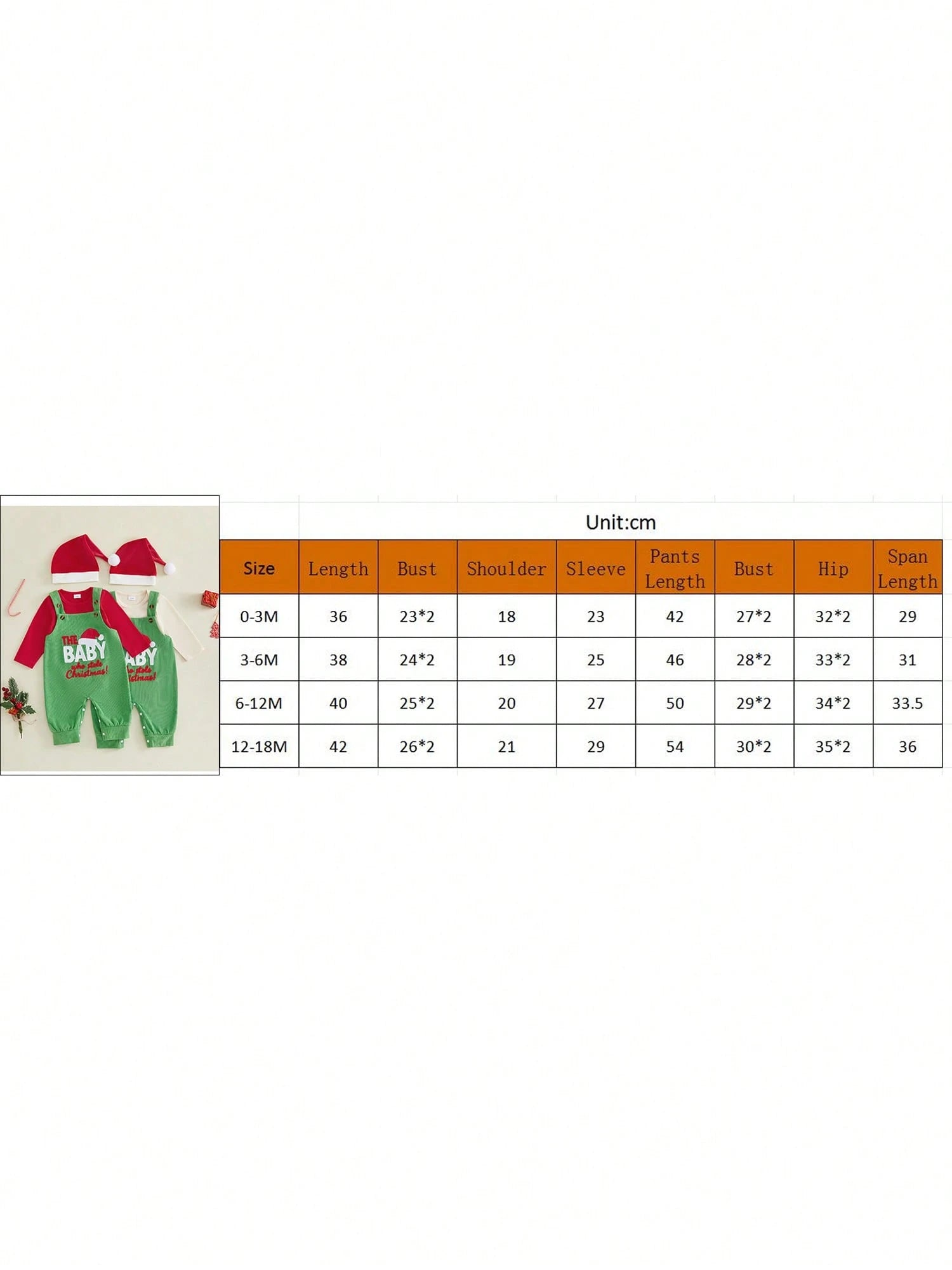3Pcs Newborn Baby Boy Overalls Set Long Sleeve Romper Tops + Suspender Pants + Hat 3M 6M 9M 12M 18M Infant Fall Christmas Clothes