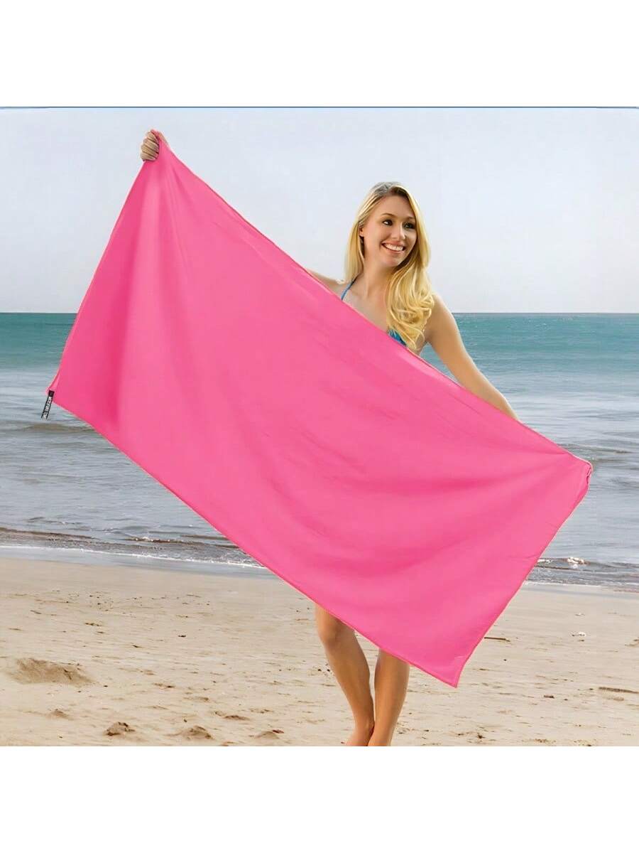 3pcs Quick Dry Camping Towels, Super Soft Microfiber Travel Towels, 3 Sizes In 1 Pack, Quick Dry Towel Set, Suitable For Camping, Beach, Gym, Sports, Yoga And Swimming Pool, Essential For Outdoor Acti