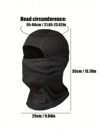 3pcs/Set Face Mask Balaclava, Lightweight Breathable Sun Protection Ski Mask, Unisex, Suitable For Football, Cycling, Summer