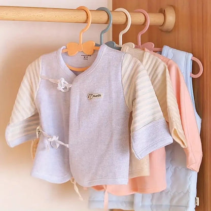 40pcs/20pcs/10pcs/1pc PP Material Bow Baby Clothes Hangers, Ultra-Thin Children's Clothes Hangers, Clothes Hooks, Baby Gifts, Baby Essentials, Baby Room Decor