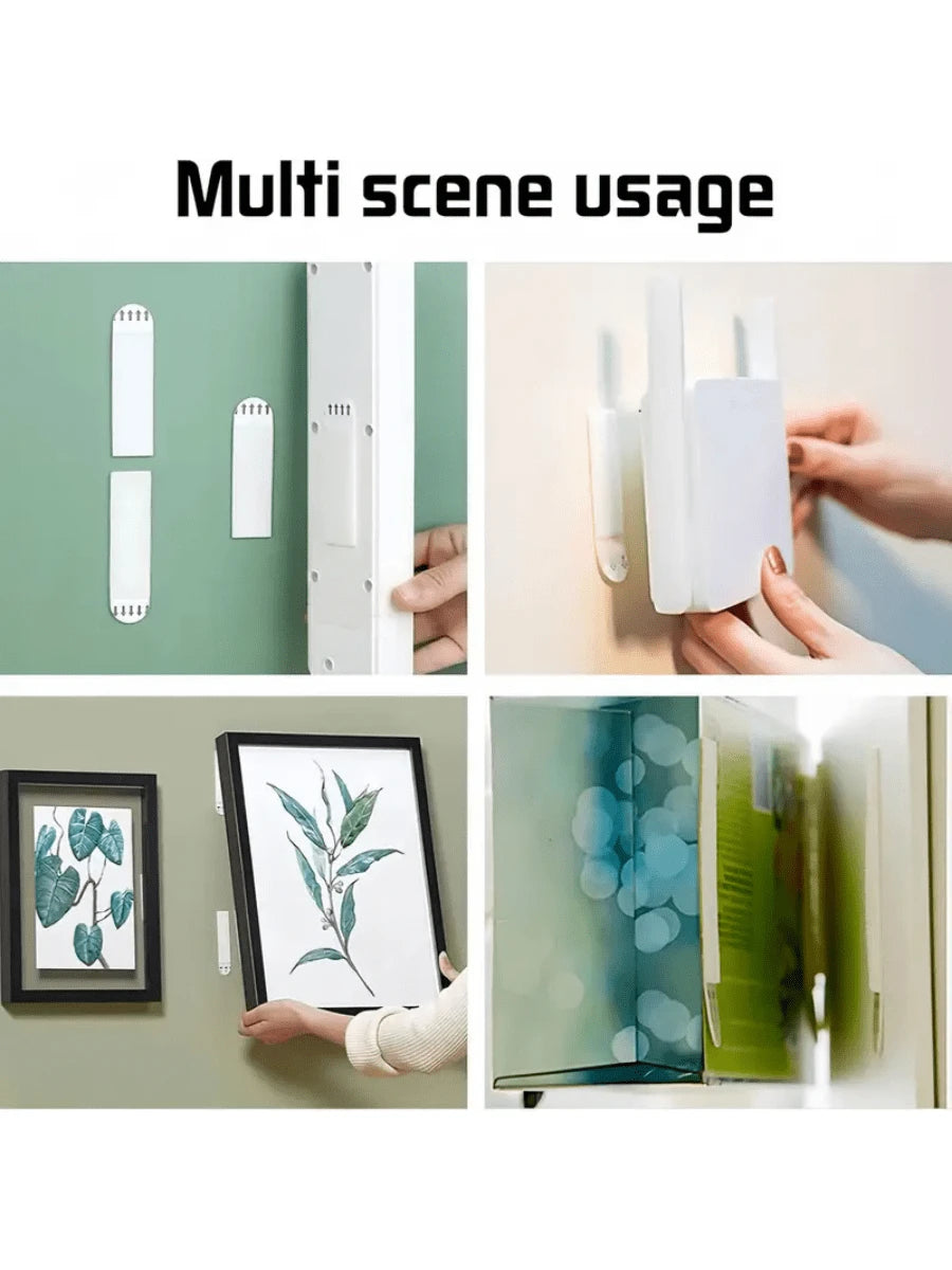 48-Piece Heavy Duty Picture Hanging Strips- No Nails, No Damage, Easy Removal- 48-Piece For Frame Installation Bars