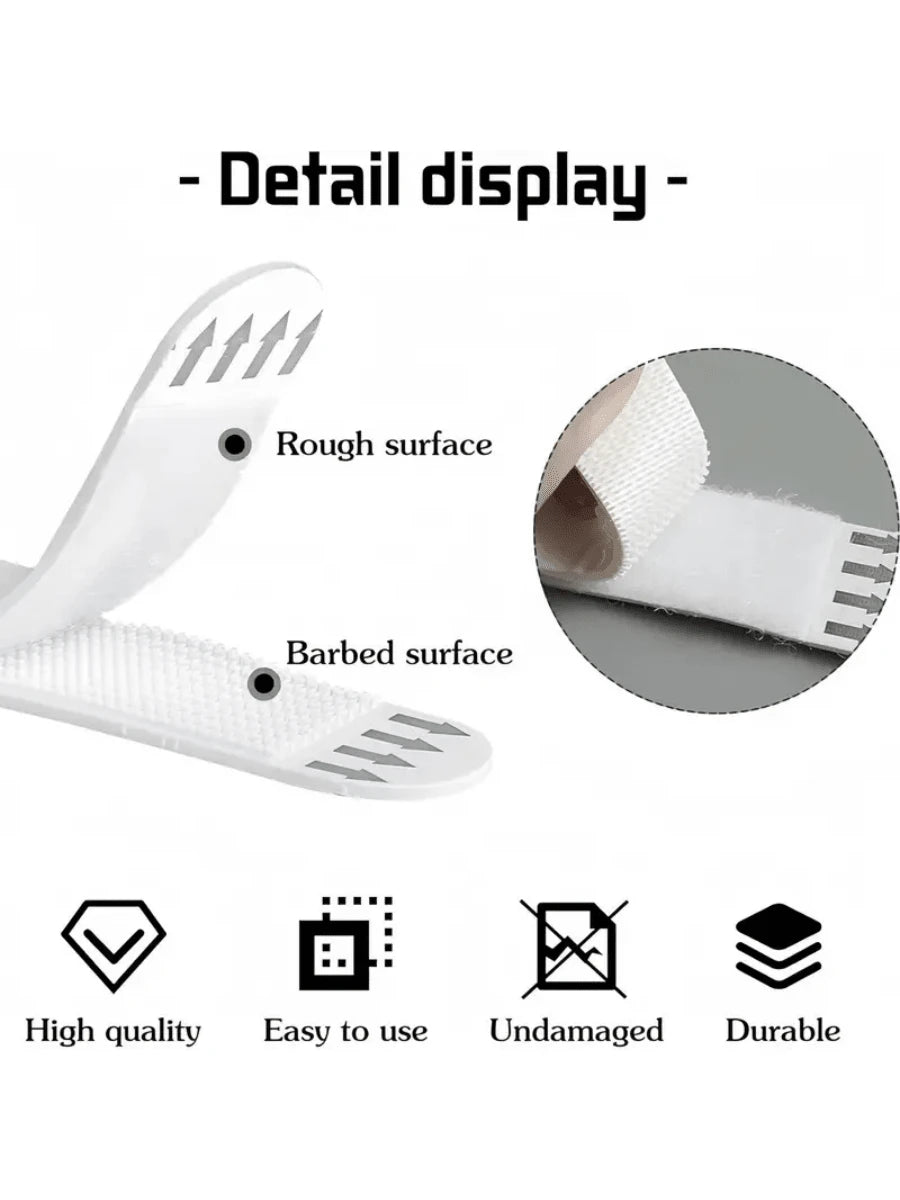 48-Piece Heavy Duty Picture Hanging Strips- No Nails, No Damage, Easy Removal- 48-Piece For Frame Installation Bars