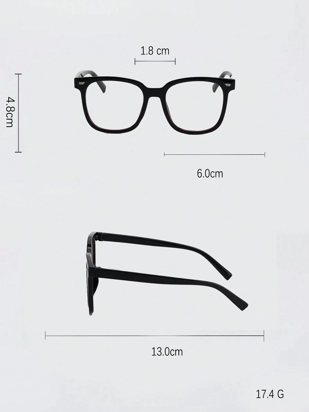 4pairs Children's Multicolor Pc Geometric Nails Non-Prescription Glasses
