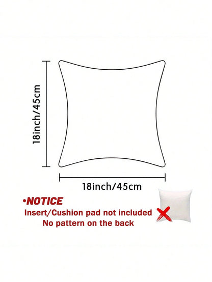 4pcs/1pc New Bohemian Style Themed Print Throw Pillow Covers- Rich Colorful Floral Pattern Design, Summer Decorative Cushion Covers, For Room Decor, Living Room Decor, Sofa And Bedroom| With Zipper