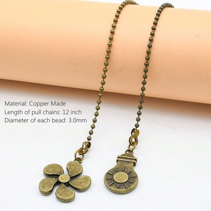 4pcs/2pcs Pack Ceiling Fan Light Pull Chain Extender 14 Inch Durable Pull Chain Extension Fan Pendant Decorative Accessory, Suitable For Bedroom, Living Room And Outdoor