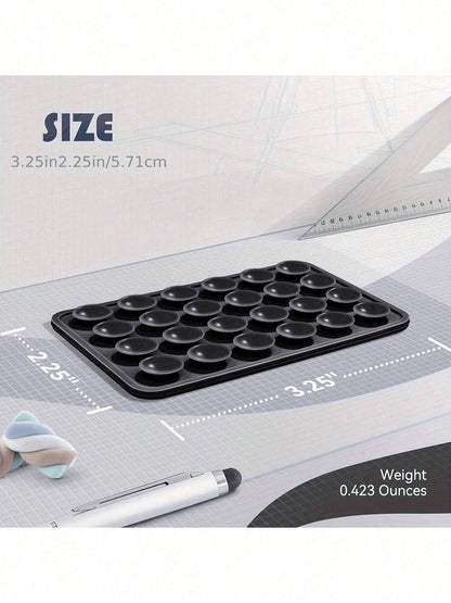 4pcs/3pcs Silicone Phone Grip, Anti-Slip Silicone Phone Stand Sticky Phone Case Mount Hands-Free Accessory For Selfie And Video, Multifunctional Phone Accessories Fit All Models 2pcs/1pc