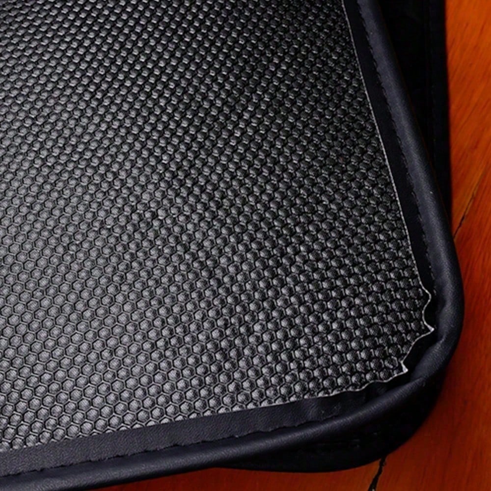 4PCS All-Weather Universal Fit Waterproof Car Floor Mats With PVC Anti-Slip Protection, Enhanced Safety & Easy To Wash