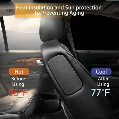 4pcs Magnetic Car Side Window Sunshades- Titanium Silver Front And Rear Privacy Curtains, UV Protection, Suitable For Velvet And Diaper Changing, Fits Sedan, Car, SUV, Strong Adhesion, Can Be Used As