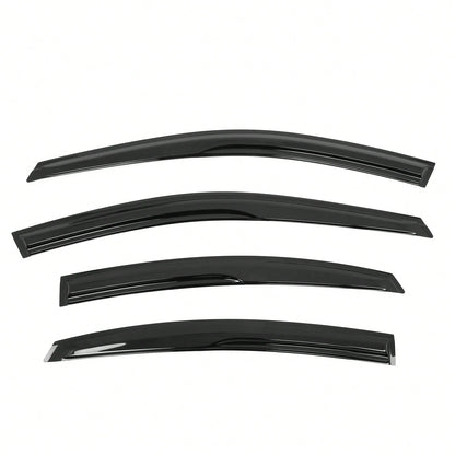 4PCS Mugen Style Window Visors Compatible With Toyota Camry 2025-2026 Acrylic Smoke/Tinted Rain Guards Protective Trim Car Accessories
